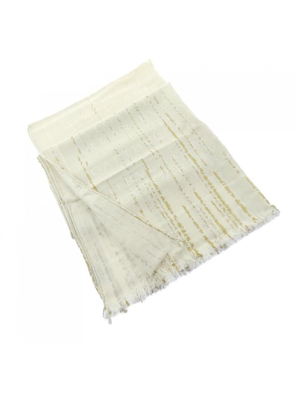 Bvlgari Stole Scarf White